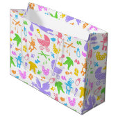 カラフルベビー ラージペーパーバッグ (正面アングル)