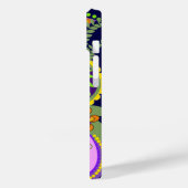 カラフルペイズリーの模様と花 Case-Mate iPhoneケース (裏面 / 左)