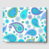 カラフルペイズリーオールパーテカスタムィズGuest Book ゲストブック (裏面)