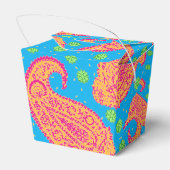 カラフルペイズリーパターン取り出し フェイバーボックス (裏面サイド)