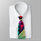 カラフルペイズリーパターン ネクタイ (タイ)