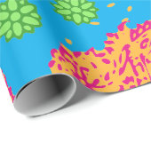 カラフルペイズリーパターン ラッピングペーパー (ロールコーナー)