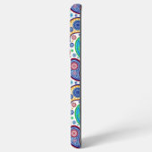 カラフルペイズリーパターン SAMSUNG GALAXYケース (裏面横)