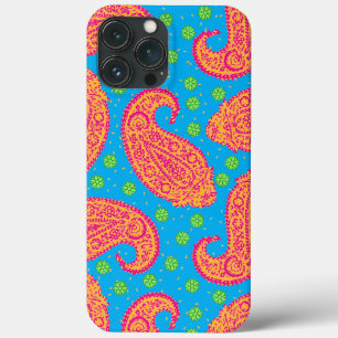 カラフルペイズリーパターンiPhoneケース iPhone 13 Pro Maxケース