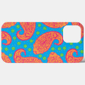 カラフルペイズリーパターンiPhoneケース Case-Mate iPhoneケース (裏面 (横))