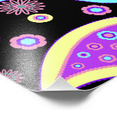 カラフルペイズリー、ペイズリーパターン、ペルシャペイズリー フォトプリント (角)