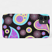 カラフルペイズリー、ペイズリーパターン、ペルシャペイズリー Case-Mate iPhoneケース (裏面(横))