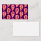 カラフルペイズリー 名刺 (正面/裏面)