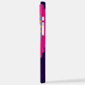 カラフルペイズリー iPhoneケース (左側面)