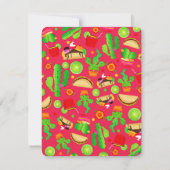 カラフルペイントフィエスタ感謝フォト 招待状 (裏面)