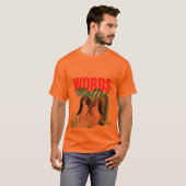カラフルペンギンの家族愛 Tシャツ (正面フル)