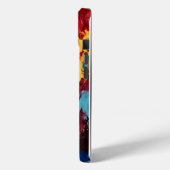 カラフルホースアブストラクトモバイルケース Case-Mate iPhoneケース (裏面 / 左)