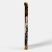 カラフルホースアブストラクトモバイルケース Case-Mate iPhoneケース (裏面 / 右)
