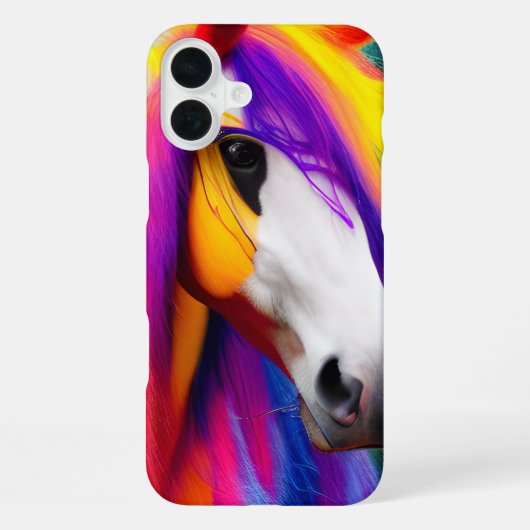 カラフルホース iPhoneケース (裏面)