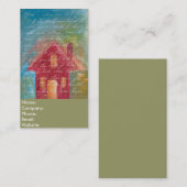 カラフルホーム引用文実在不動産業者 名刺 (正面/裏面)