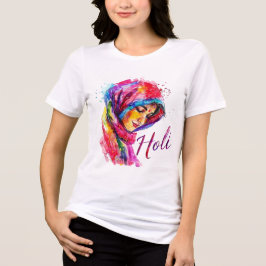 カラフルホーリー婦人Tシャツ トライブレンドＴシャツ