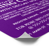 カラフルボクシングの一致、ボクシングクラスの広告 ポスター (角)