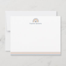 カラフルボヘミアンレインボーライン子供向け文房具