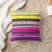 カラフルボヘミアン抽象芸術アート クッション (ブランケット)