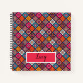 カラフルボホスタイル ノートブック (正面)