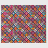 カラフルボホスタイル ラッピングペーパー (フラット)