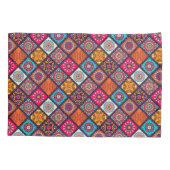 カラフルボホスタイル 枕カバー (裏面)