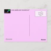 カラフルボール ポストカード (裏面)