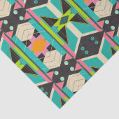 カラフルポップ・アートのアールデコモダン抽象芸術 薄葉紙 (詳細)