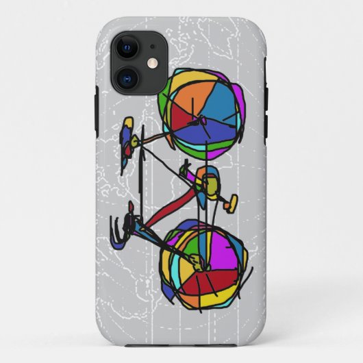 カラフルポップ・アートの術 Case-Mate iPhoneケース (裏面)