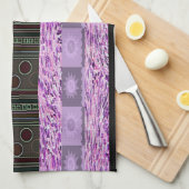 カラフルポーカドサークルのキッチンハンドタオル キッチンタオル (四つ折り)