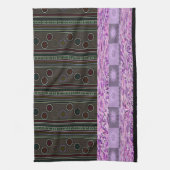 カラフルポーカドサークルのキッチンハンドタオル キッチンタオル (縦)