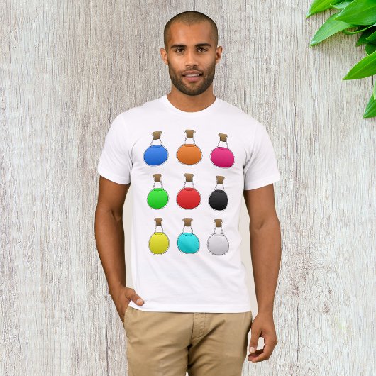 カラフルポーション メンズTシャツ Tシャツ