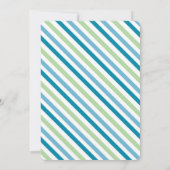 カラフルマカロンパーティー 招待状 (裏面)