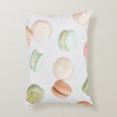 カラフルマカロン:甘い落下パターン。 アクセントクッション (正面(垂直))