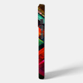 カラフルマスモダン抽象芸術アートパターン#04 Case-Mate iPhoneケース (裏面 / 左)