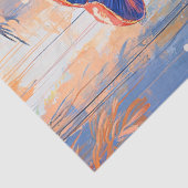 カラフルマッシュルーム雨林ジャングルのデコパージュ 薄葉紙 (詳細)