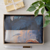 カラフルマッシュルーム雨林ジャングルのデコパージュ 薄葉紙 (ギフト)