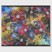 カラフルマネーレイデザインギフト包装紙 ラッピングペーパー (フラット)