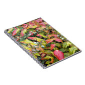 カラフルマホニア葉とベリーフローラ ノートブック (右側)