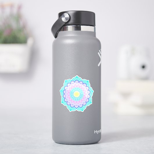 カラフルマンダラ シール (HydroFlask)