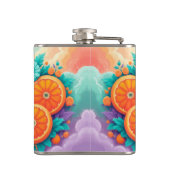 カラフルミカン最高のパパ フラスク (裏面)