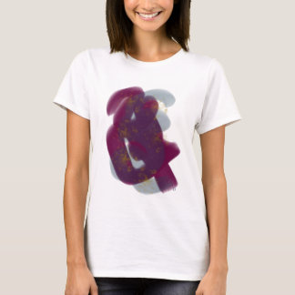 カラフルミニマル抽象芸術アートワーク Tシャツ