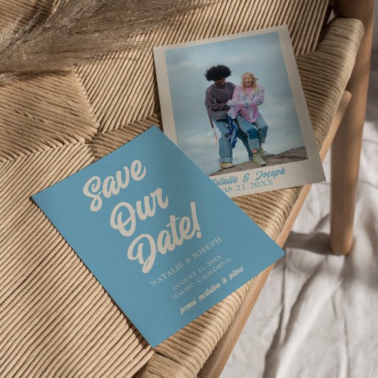 カラフルミニマルBrightモダン Photos 結婚. セーブザデート