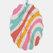 カラフルミニマ結婚リスト オーナメントカード (左)