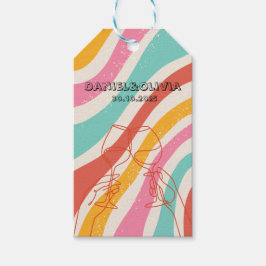 カラフルミニマ結婚リスト ギフトタグ