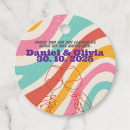 カラフルミニマ結婚リスト フェイバータグ