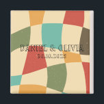 カラフルミニマ結婚リスト マグネット<br><div class="desc">カラフルミニマ結婚リスト磁石</div>