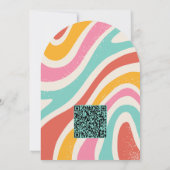 カラフルミニマ結婚リスト 招待状 (裏面)