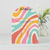 カラフルミニマ結婚リスト 招待状 (スタンド正面)