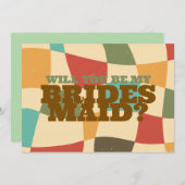 カラフルミニマ結婚リスト 招待状 (正面/裏面)